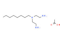 N-(2-aminoethyl)-N-octylethylenediamine acetate