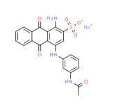 Sodium 4-[[3-(acetylamino)phenyl]amino]-1-amino-9,10-dihydro-9,10-dioxoanthracene-2-sulphonate