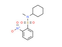 N-cyclohexyl-N-methyl-2-nitrobenzenesulphonamide