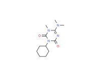 3-cyclohexyl-6-dimethylamino-1-methyl-1,2,3,4-tetrahydro-1,3,5-triazine-2,4-dione