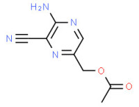 5-amino-6-cyanopyrazin-2-yl acetate