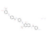 Potassium sodium 5-[[4-[[[4-[[6-[(4-aminobenzoyl)amino]-1-hydroxy-3-sulphonato-2-naphthyl]azo]phenyl]amino]carbonyl]phenyl]azo]salicylate