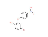 4-bromo-2-(4-nitrophenoxy)phenol