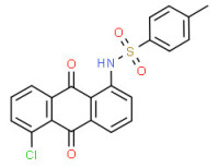 N-(5-chloro-9,10-dihydro-9,10-dioxo-1-anthryl)-p-toluenesulphonamide