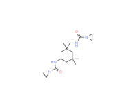 1-[[[3-[[(aziridin-1-ylcarbonyl)amino]methyl]-3,5,5-trimethylcyclohexyl]amino]carbonyl]aziridine