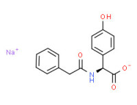 Sodium (S)-(4-hydroxyphenyl)(phenylacetamido)acetate