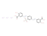 Trisodium 5,5'-[(2-sulphonato-1,4-phenylene)bis(azo)]bis(salicylate)