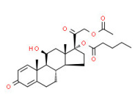 11ß,17,21-trihydroxypregna-1,4-diene-3,20-dione 21-acetate 17-valerate