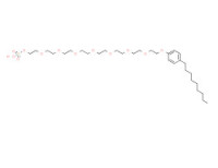 23-(4-nonylphenoxy)-3,6,9,12,15,18,21-heptaoxatricosyl hydrogen sulphate