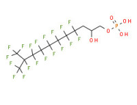 4,4,5,5,6,6,7,7,8,8,9,9,10,11,11,11-hexadecafluoro-2-hydroxy-10-(trifluoromethyl)undecyl dihydrogen phosphate