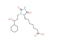 [R-(R*,S*)]-3-(3-cyclohexyl-3-hydroxypropyl)-2,5-dioxoimidazolidine-4-heptanoic acid