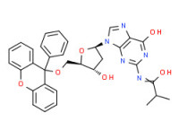2'-deoxy-N-(2-methyl-1-oxopropyl)-5'-O-(9-phenyl-9H-xanthen-9-yl)guanosine