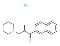 2-methyl-1-(2-naphthyl)-3-piperidinopropan-1-one hydrochloride
