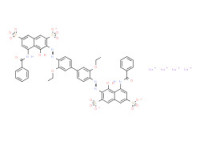 Tetrasodium 3,3'-[(3,3'-diethoxy[1,1'-biphenyl]-4,4'-diyl)bis(azo)]bis[5-(benzoylamino)-4-hydroxynaphthalene-2,7-disulphonate]