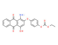 4-[(1-amino-9,10-dihydro-4-hydroxy-9,10-dioxo-2-anthryl)oxy]phenyl ethyl carbonate