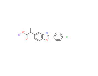 Potassium 2-(4-chlorophenyl)benzoxazole-5-propionate