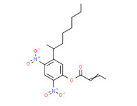 5-(1-methylheptyl)-2,4-dinitrophenyl 2-butenoate