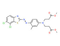 Methyl N-[4-[(6,7-dichloro-2-benzothiazolyl)azo]-3-methylphenyl]-N-(3-methoxy-3-oxopropyl)-ß-alaninate