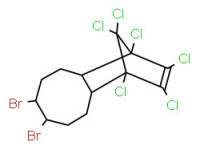7,8-dibromo-1,2,3,4,11,11-hexachloro-1,4,4a,5,6,7,8,9,10,10a-decahydro-1,4-methanobenzocyclooctene