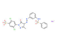 Sodium 2,5-dichloro-4-[4,5-dihydro-3-methyl-5-oxo-4-[[3-[(phenylsulphonyl)amino]phenyl]azo]-1H-pyrazol-1-yl]benzenesulphonate