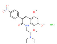 N-[2-(diethylamino)ethyl]-4-nitro-a-[(2,4,5-trimethoxyphenyl)methylene]phenylacetamide monohydrochloride