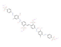 Tetrasodium 4,4'-bis[[2-methoxy-5-methyl-4-[(4-sulphonatophenyl)azo]phenyl]-N,N,O-azoxy]stilbene-2,2'-disulphonate