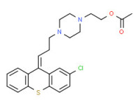 (Z)-4-[3-(2-chloro-9H-thioxanthen-9-ylidene)propyl]piperazine-1-ethyl acetate