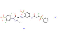 2,5-dichloro-4-[4-[[5-[[3-chloro-3-(phenylsulphonyl)propionyl]amino]-2-sulphophenyl]azo]-4,5-dihydro-3-methyl-5-oxo-1H-pyrazol-1-yl]benzenesulphonic acid, sodium salt