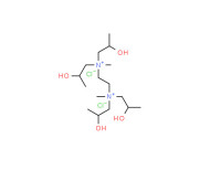 Ethylenebis[bis(2-hydroxypropyl)methylammonium] dichloride