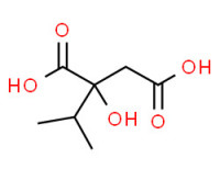 (S)-2-hydroxy-2-(isopropyl)succinic acid