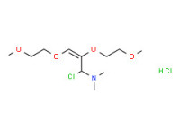 1-chloro-2,3-bis(2-methoxyethoxy)-N,N-dimethylallylamine hydrochloride