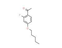 1-(2-fluoro-4-pentoxyphenyl)ethanone