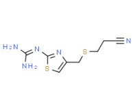 3-[[[2-[(Diaminomethylene]amino-4-thiazolyl]thio]propionitrile