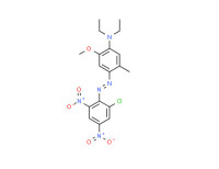 4-[(2-chloro-4,6-dinitrophenyl)azo]-N,N-diethyl-5-methyl-o-anisidine