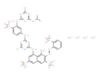 Tetrasodium 5-[[4-chloro-6-[[3-[[4-chloro-6-(1-methylethoxy)-1,3,5-triazin-2-yl]amino]-4-sulphonatophenyl]amino]-1,3,5-triazin-2-yl]amino]-4-hydroxy-3-[(2-sulphonatophenyl)azo]naphthalene-2,7-disulphonate