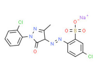 Sodium 5-chloro-2-[[1-(2-chlorophenyl)-4,5-dihydro-3-methyl-5-oxo-1H-pyrazol-4-yl]azo]benzenesulphonate