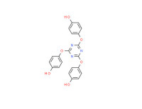 p,p',p''-[1,3,5-triazine-2,4,6-triyltris(oxy)]triphenol
