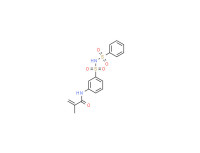 N-[3-[[(phenylsulphonyl)amino]sulphonyl]phenyl]methacrylamide