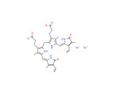 Disodium 1,10,19,22,23,24-hexahydro-3,7,13,18-tetramethyl-1,19-dioxo-2,17-divinyl-21H-biline-8,12-dipropionate
