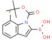 N-(Boc)-7-fluoroindole-2-boronic acid