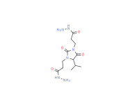 4-isopropyl-2,5-dioxoimidazolidine-1,3-di(propionohydrazide)