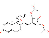 9ß,11ß-epoxy-17,21-dihydroxy-16ß-methylpregna-1,4-diene-3,20-dione 17,21-di(acetate)