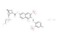 Disodium 7-[[[6-[(2-chloroethyl)sulphonyl]bicyclo[2.2.1]hept-2-yl]carbonyl]amino]-4-hydroxy-3-[(4-methyl-2-sulphonatophenyl)azo]naphthalene-2-sulphonate