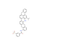 3-(methylsulphonyl)-N-[5,10,15,16-tetrahydro-17-isopropylanthra[2,1,9-mna]naphth[2,3-h]acridin-11-yl]benzamide