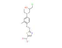 1-chloro-3-[ethyl[3-methyl-4-[(5-nitrothiazol-2-yl)azo]phenyl]amino]propan-2-ol