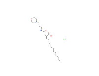 2-[2-[(3-morpholinopropyl)amino]-2-oxoethyl]tetradecenoic acid monohydrochloride