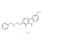 N-benzyl-6-methoxy-1-methyl-9H-carbazole-2-ethylamine monohydrochloride