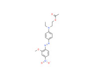 2-[ethyl[4-[(2-methoxy-4-nitrophenyl)azo]phenyl]amino]ethyl acetate