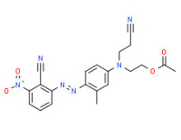 2-[[4-[(2-cyano-3-nitrophenyl)azo]-m-tolyl](2-cyanoethyl)amino]ethyl acetate