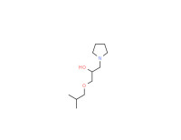 a-[(2-methylpropoxy)methyl]pyrrolidine-1-ethanol